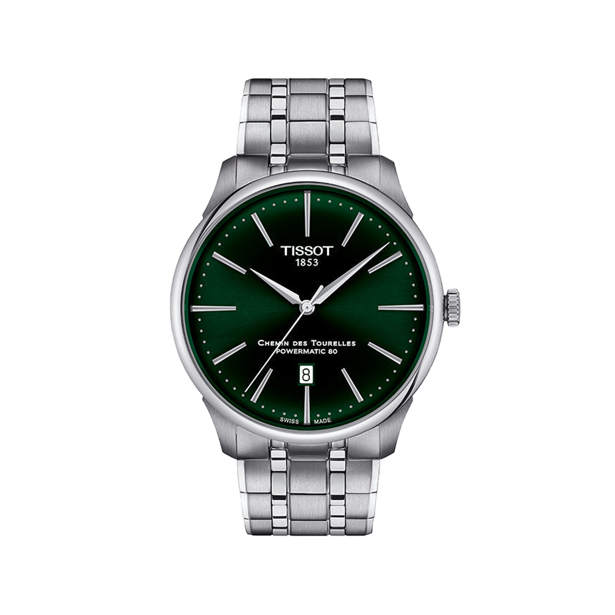 Tissot Chemin des Tourelles Powermatic 80 42mm Green – Time+Tide