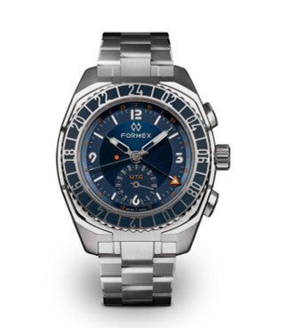 FORMEX STRATOS Automatic UTC True Pilot Blue 41 mm