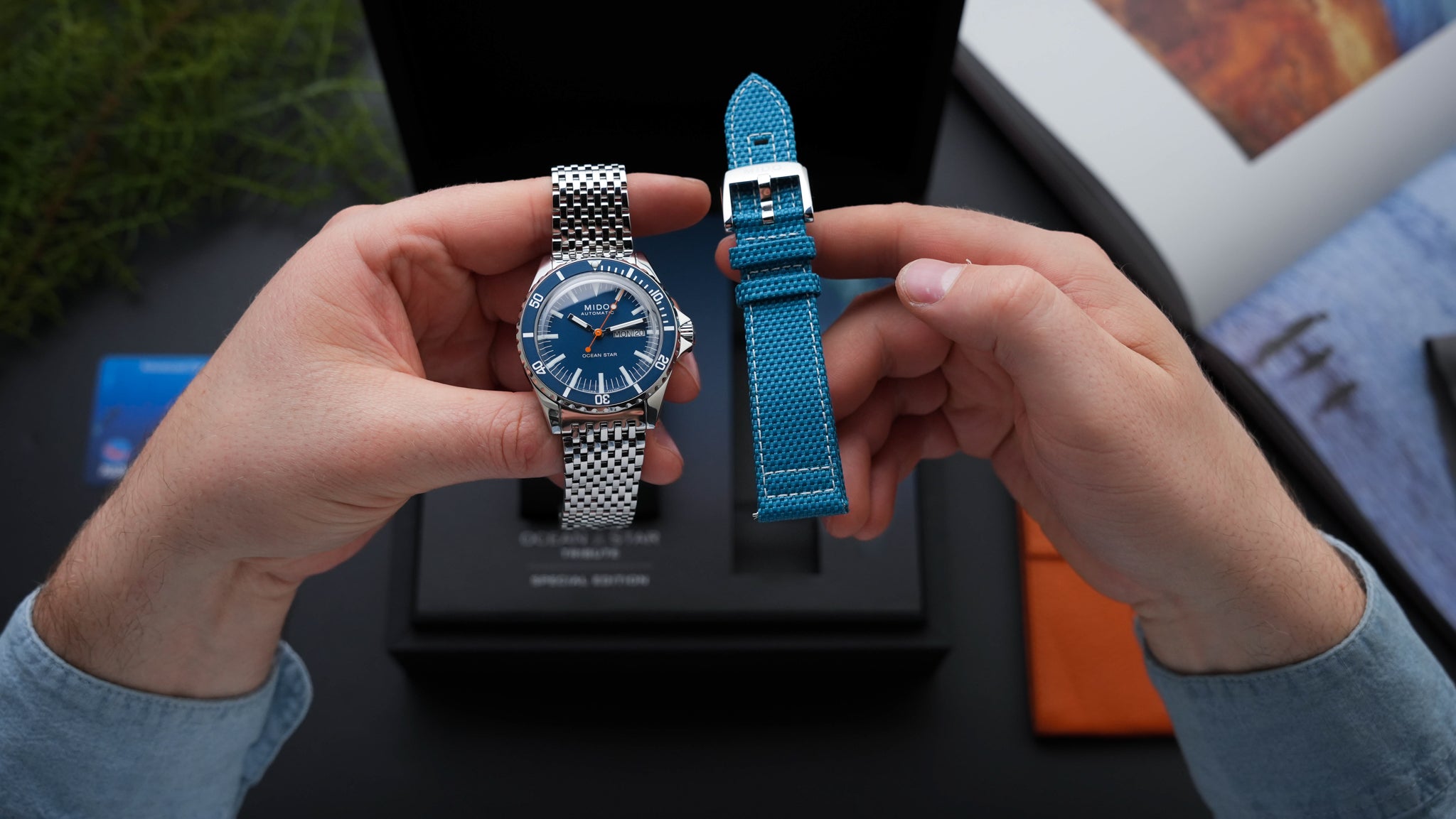 Mido Ocean Star Tribute Stainless Steel interchangeable