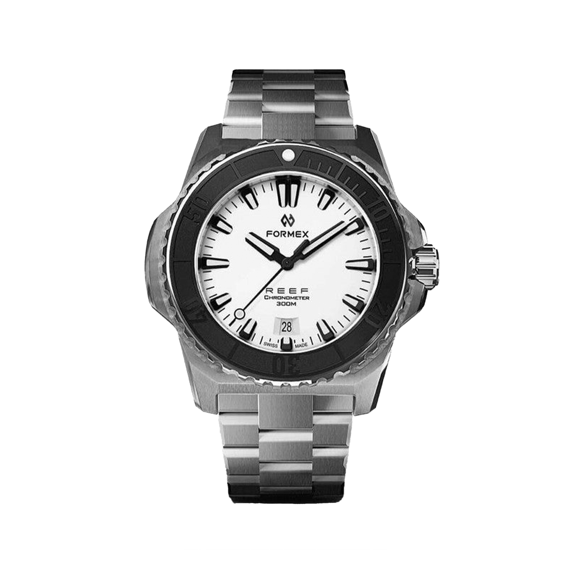 FORMEX REEF 42 MM Automatic COSC 300M White