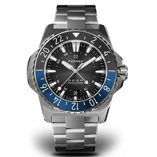 FORMEX REEF 42 Automatic GMT COSC 300M Black/Blue