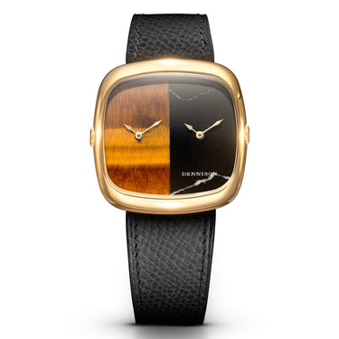 Dennison ALD Dual Time Tiger Eye & Marble