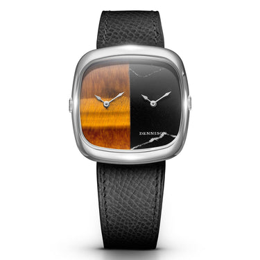 Dennison ALD Dual Time Tiger Eye & Marble
