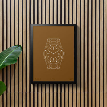 Audemars Piguet Royal Oak Ref. 5402 Framed Print