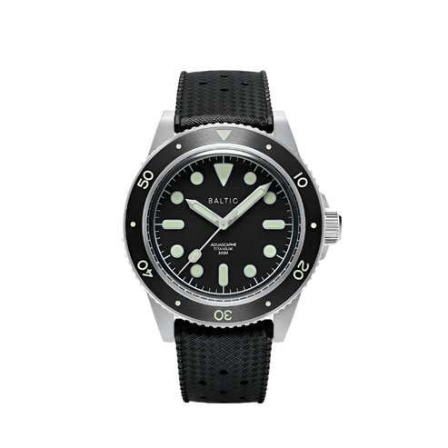 Baltic Aquascaphe Titanium Black - Black Tropic Strap