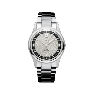 Baltic Hermétique Glacier White Dial - Flatlink Bracelet - Limited Edition