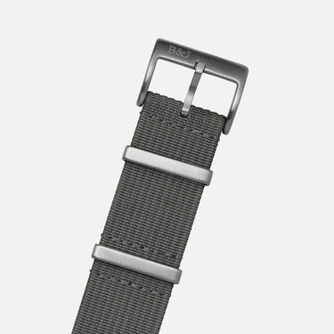 Bark & Jack Grey Ribbed Nylon