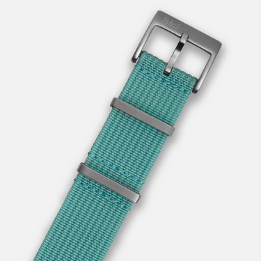 Bark & Jack Sky Blue Ribbed Nylon