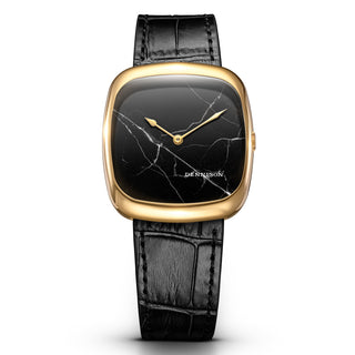 Dennison ALD Black Marble In Gold