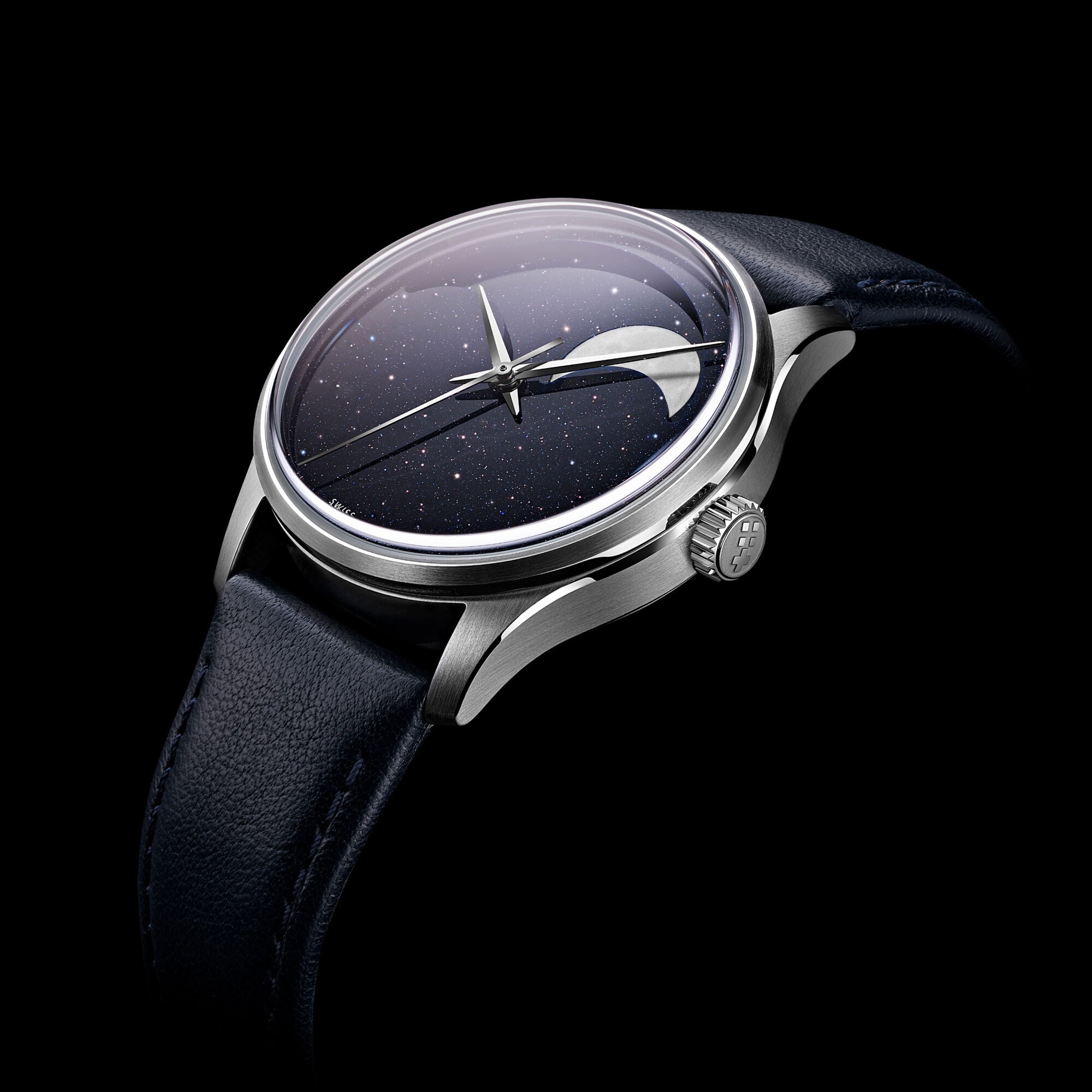 Christopher Ward C1 Moonphase 37 - Midnight Blue - Consort Bracelet - Image