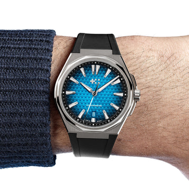Christopher Ward The Twelve (Ti) - Astral Blue - The Twelve rubber - Image