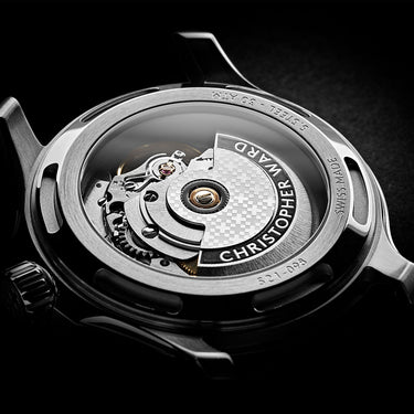 Christopher Ward C60 Trident Pro 300 - Black - Bader bracelet - Image
