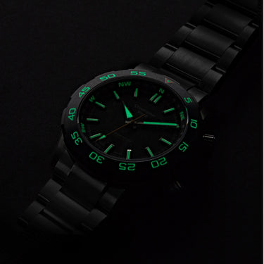 Christopher Ward C60 Lympstone - Carbon Black - Bader bracelet - Image