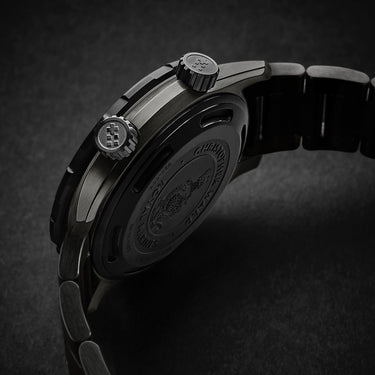 Christopher Ward C60 Lympstone - Carbon Black - Bader bracelet - Image
