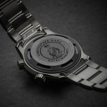 Christopher Ward C60 Lympstone - Carbon Black - Bader bracelet - Image