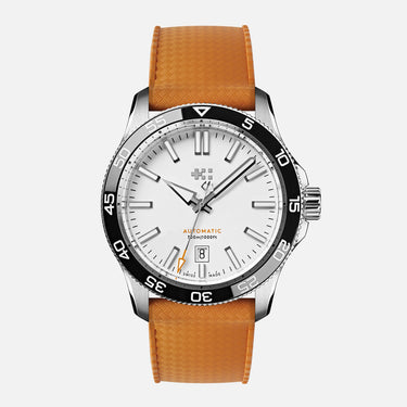 Christopher Ward C60 Trident Pro 300 - White - Tropic rubber - Image