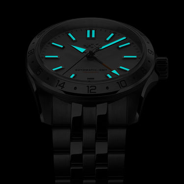 Christopher Ward C63 Sealander GMT 36 - White - Steel - Image