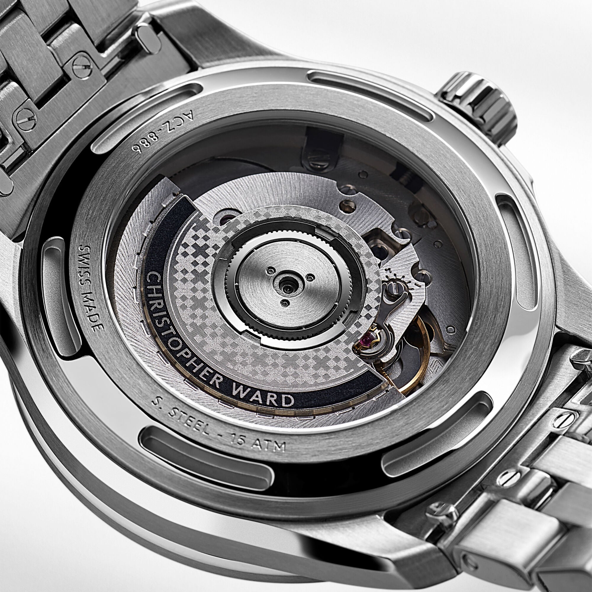 Christopher Ward C63 Sealander GMT - Dragonfly Blue - Consort bracelet - Image