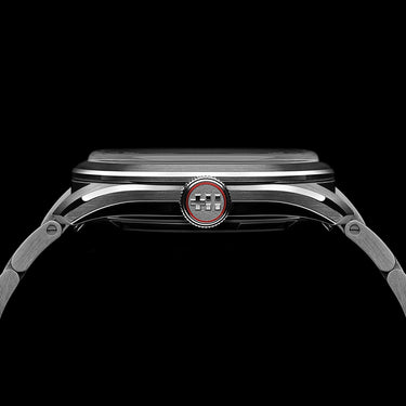 Christopher Ward C65 Sandhurst Series 2 - Black - Bader bracelet - Image