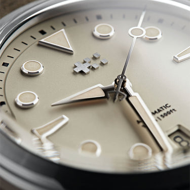 Christopher Ward C65 Dune Automatic - White Sand - Bader bracelet - Image