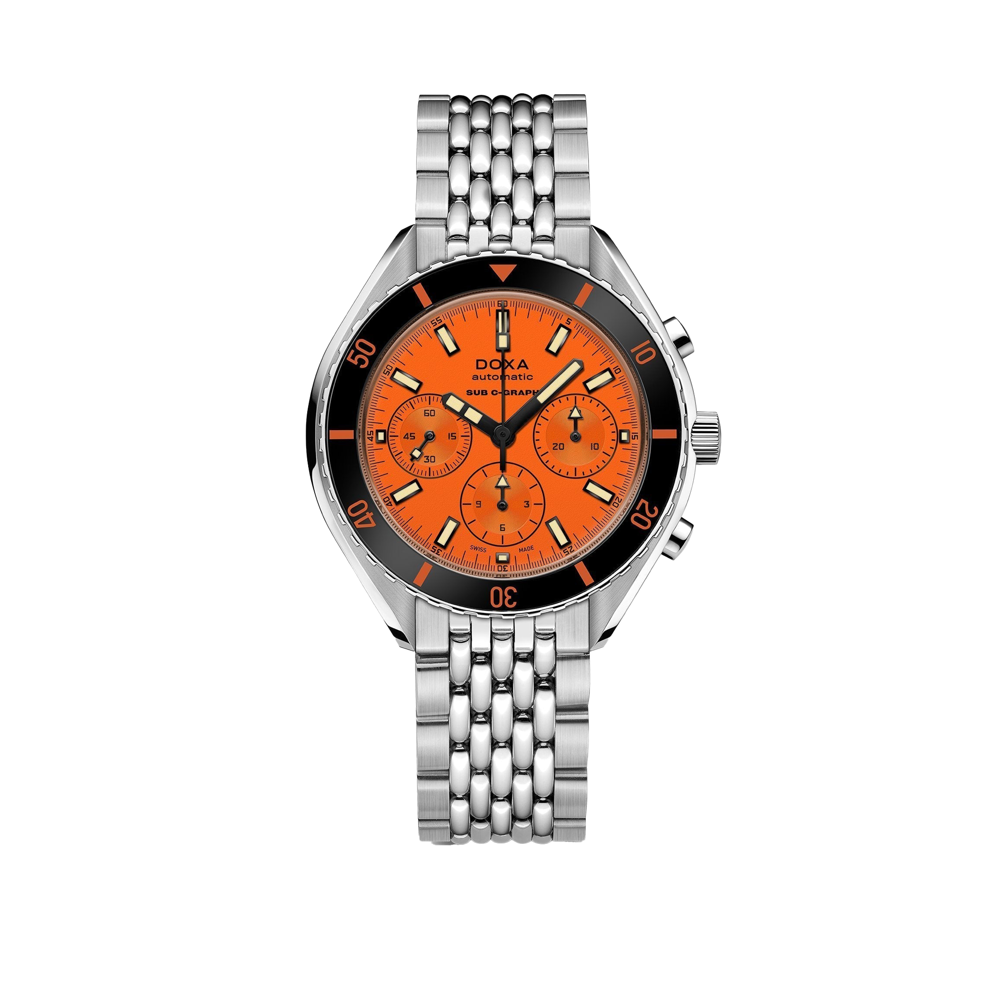 DOXA SUB 200 C GRAPH Professional stainless steel bracelet