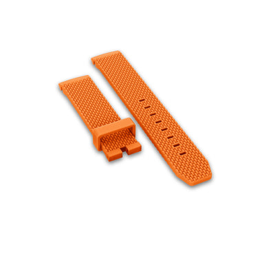 DOXA SUB 200 C-GRAPH Rubber strap, Orange