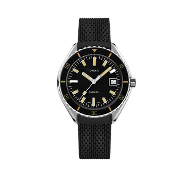 DOXA SUB 200 Sharkhunter, rubber strap