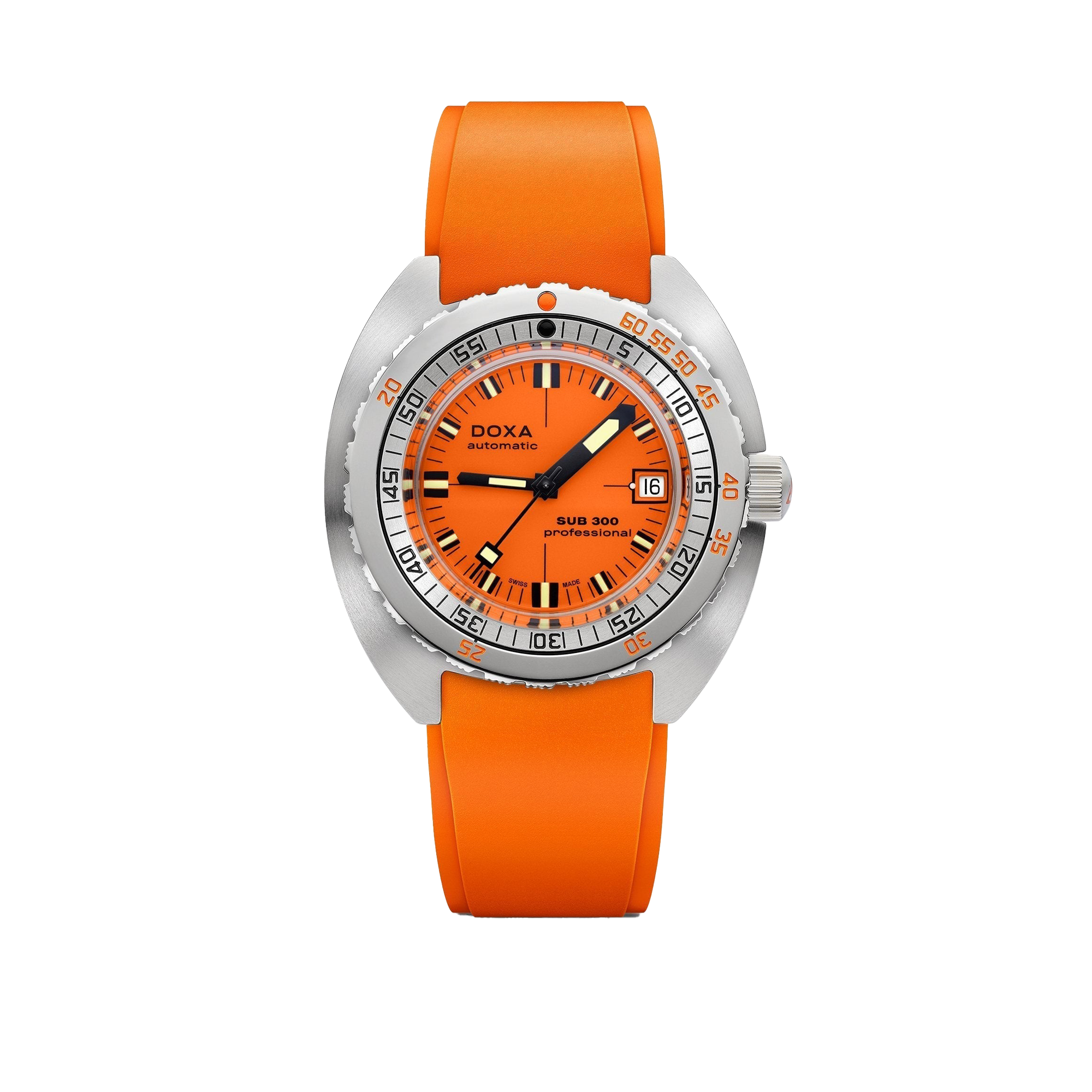 DOXA SUB 300 Professional rubber strap