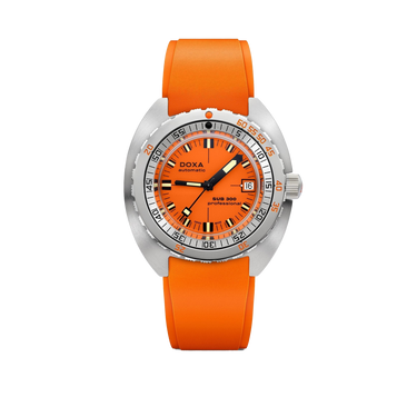 DOXA SUB 300 Professional, rubber strap