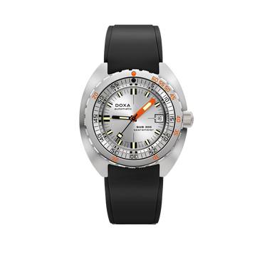 DOXA SUB 300 Searambler, rubber strap