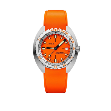 DOXA SUB 300T Professional, rubber strap