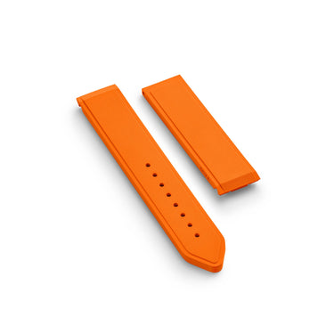 DOXA SUB 600T Rubber strap, Orange