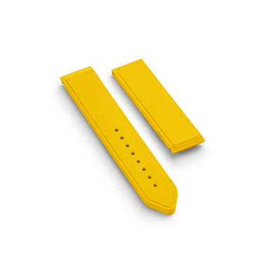 DOXA SUB 600T Rubber strap, Yellow