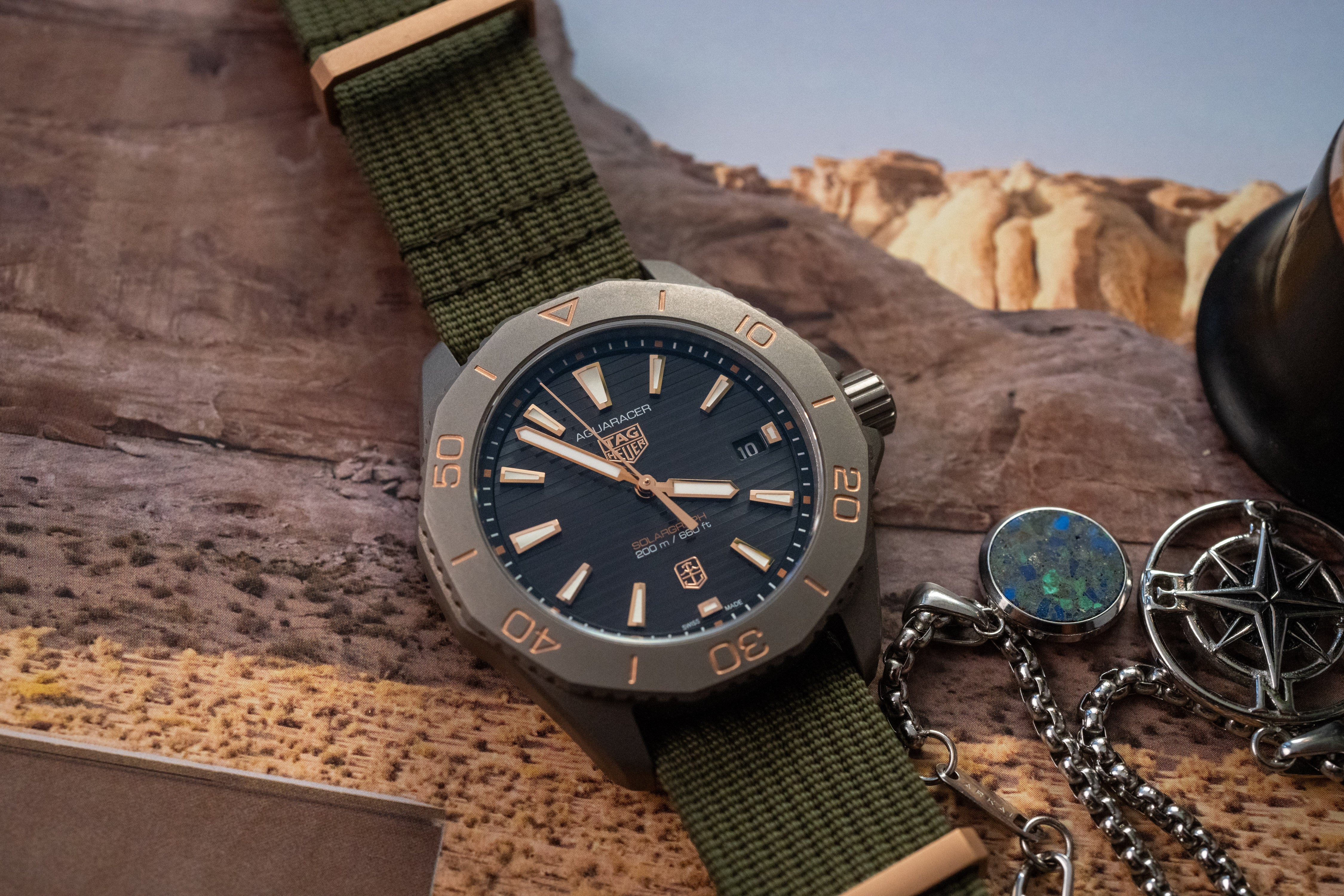 TAG Heuer Aquaracer Professional 200 Solargraph Sundowner Time+