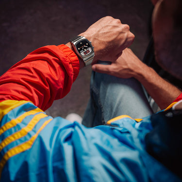 Brew Metric - Digital Blend Analog-LED Watch