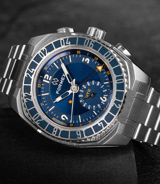FORMEX STRATOS Automatic UTC True Pilot Blue 41 mm