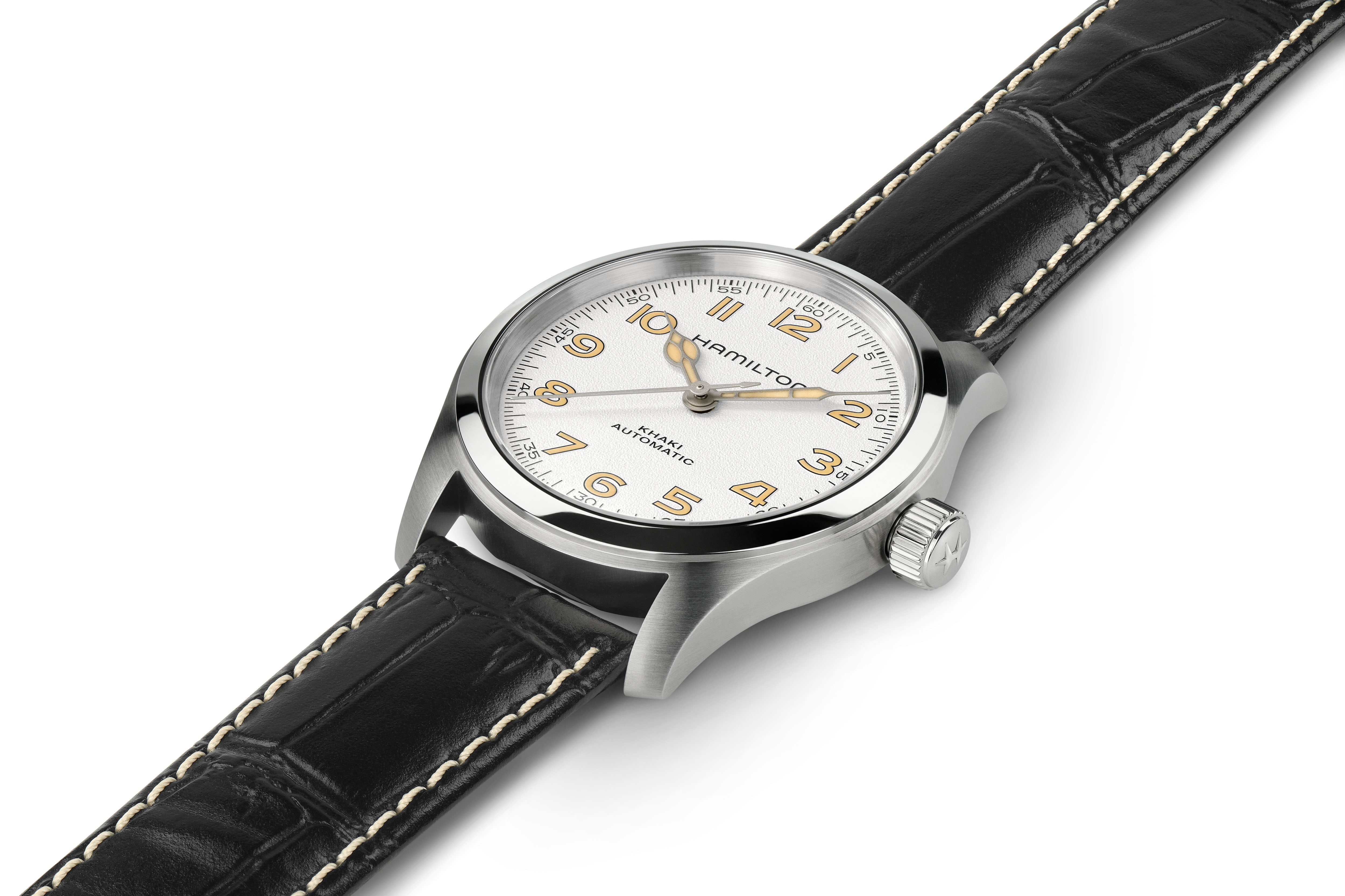 Hamilton Khaki Field Murph Auto White 38mm – Time+Tide Watches AU