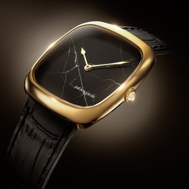 Dennison ALD Black Marble In Gold