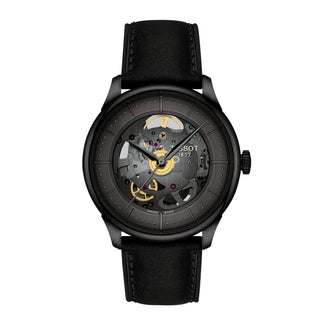 Tissot Chemin des Tourelles Skeleton 39mm - Black