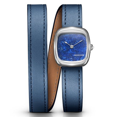 Dennison Mini Lapis Lazuli In Steel