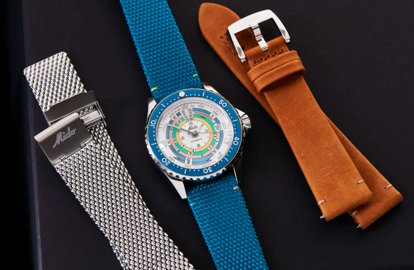 Mido Ocean Star Decompression Timer 1961 Silver Dial - Limited Edition