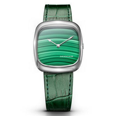 Dennison Green Malachite Stone Dial