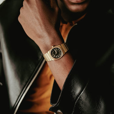 Brew Metric Lite - Gold and Black Automatic Watch