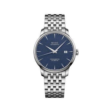 Mido Baroncelli Chronometer Silicon Gent - Stainless Steel - Stainless Steel Bracelet