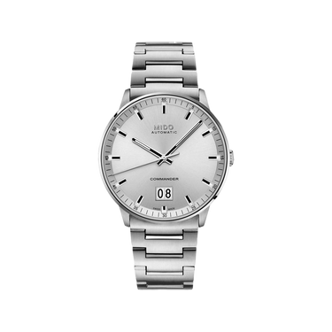 Mido Commander Big Date - Stainless Steel - Stainless Steel Bracelet