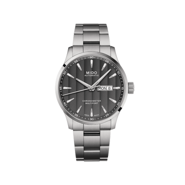 Mido Multifort Chronometer - Stainless Steel - Stainless Steel Strap