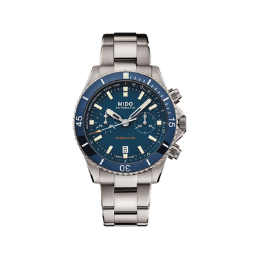 Mido Ocean Star Chronograph - Titanium - Titanium Bracelet