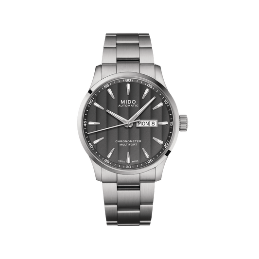 Mido Multifort Chronometer - Stainless Steel - Stainless Steel Strap
