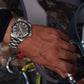 NORQAIN Adventure Neverest GMT Grey 41mm Steel Bracelet