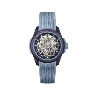 NORQAIN Wild ONE Skeleton 39mm Purple Ice Blue